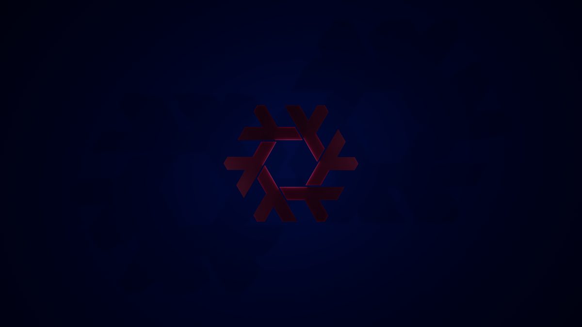 深蓝数字艺术壁纸