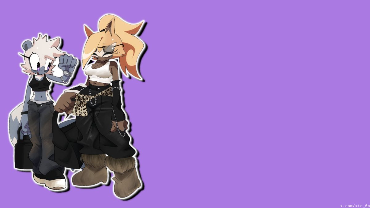 furry 女孩街拍壁纸