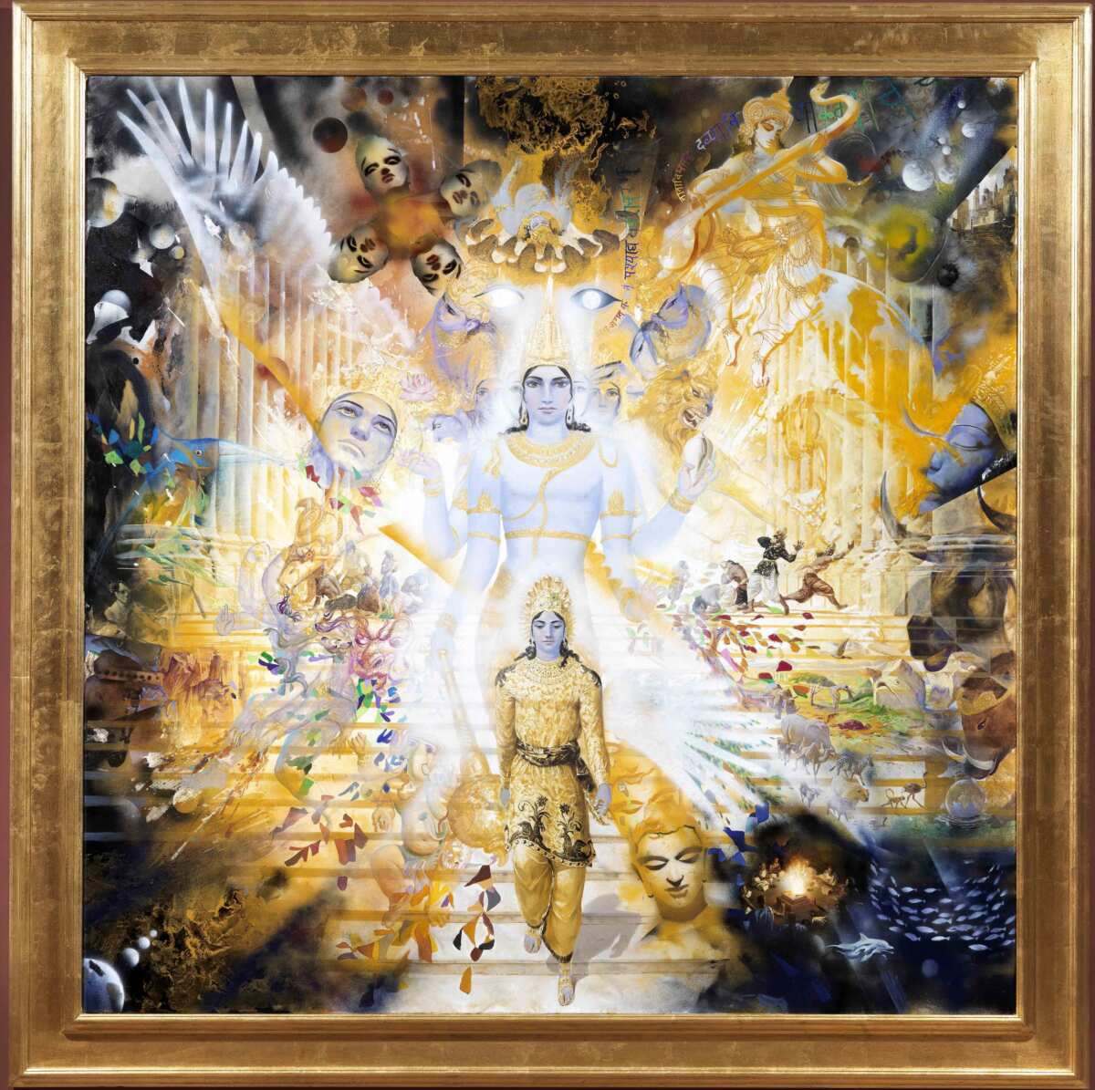神秘印度神祇艺术壁纸