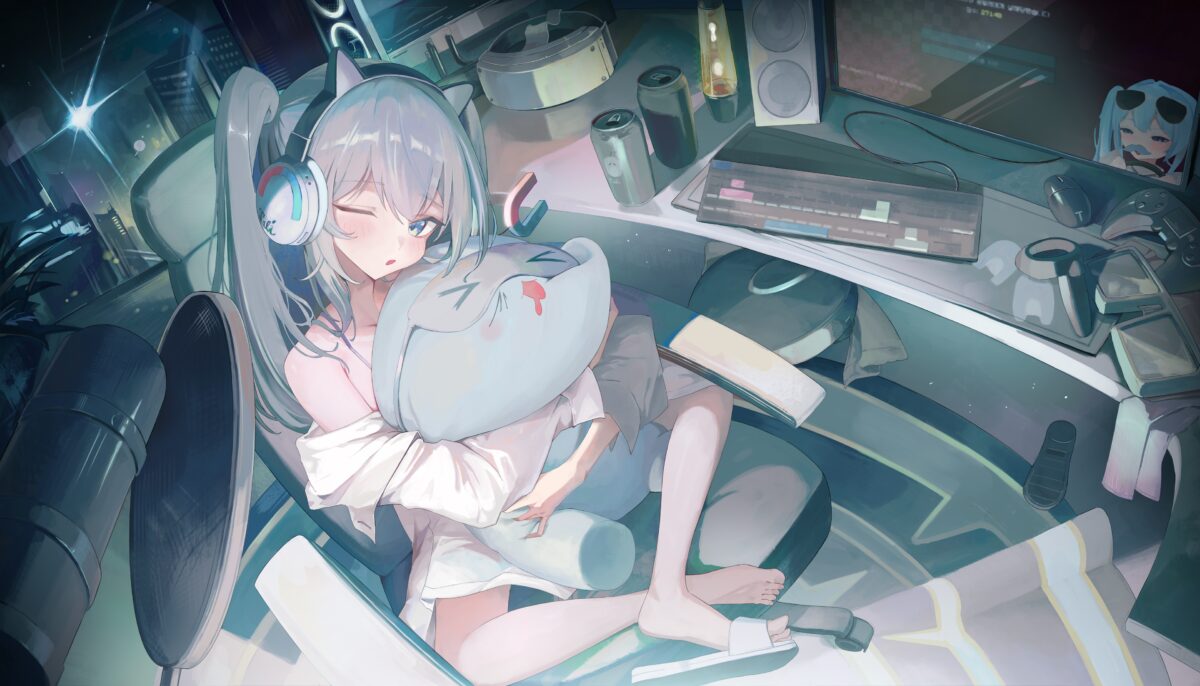 治愈系动漫女孩