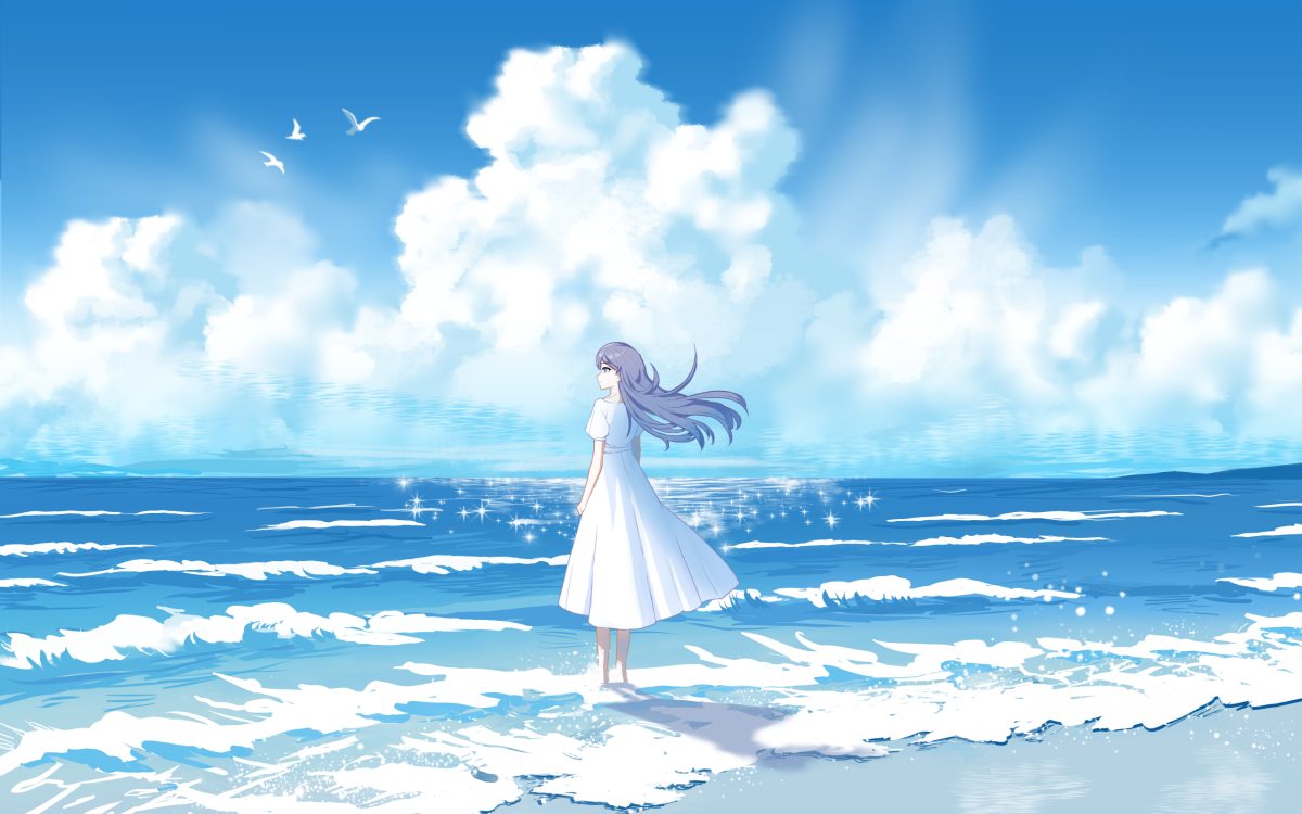 海边少女