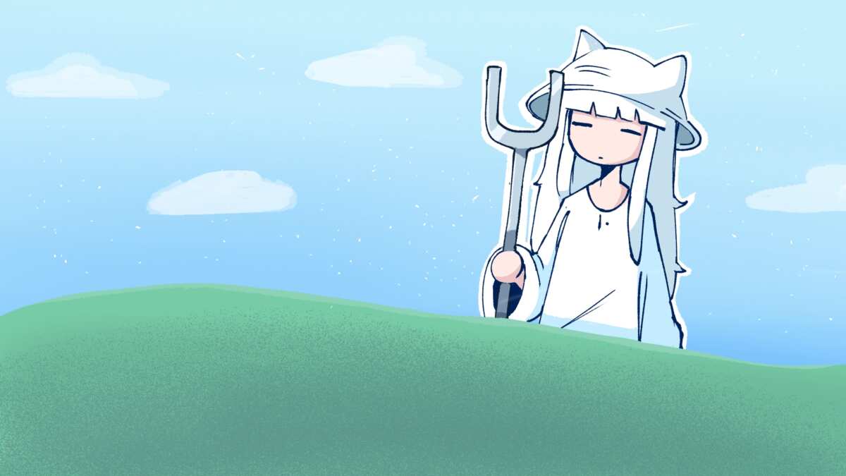 治愈系动漫女孩