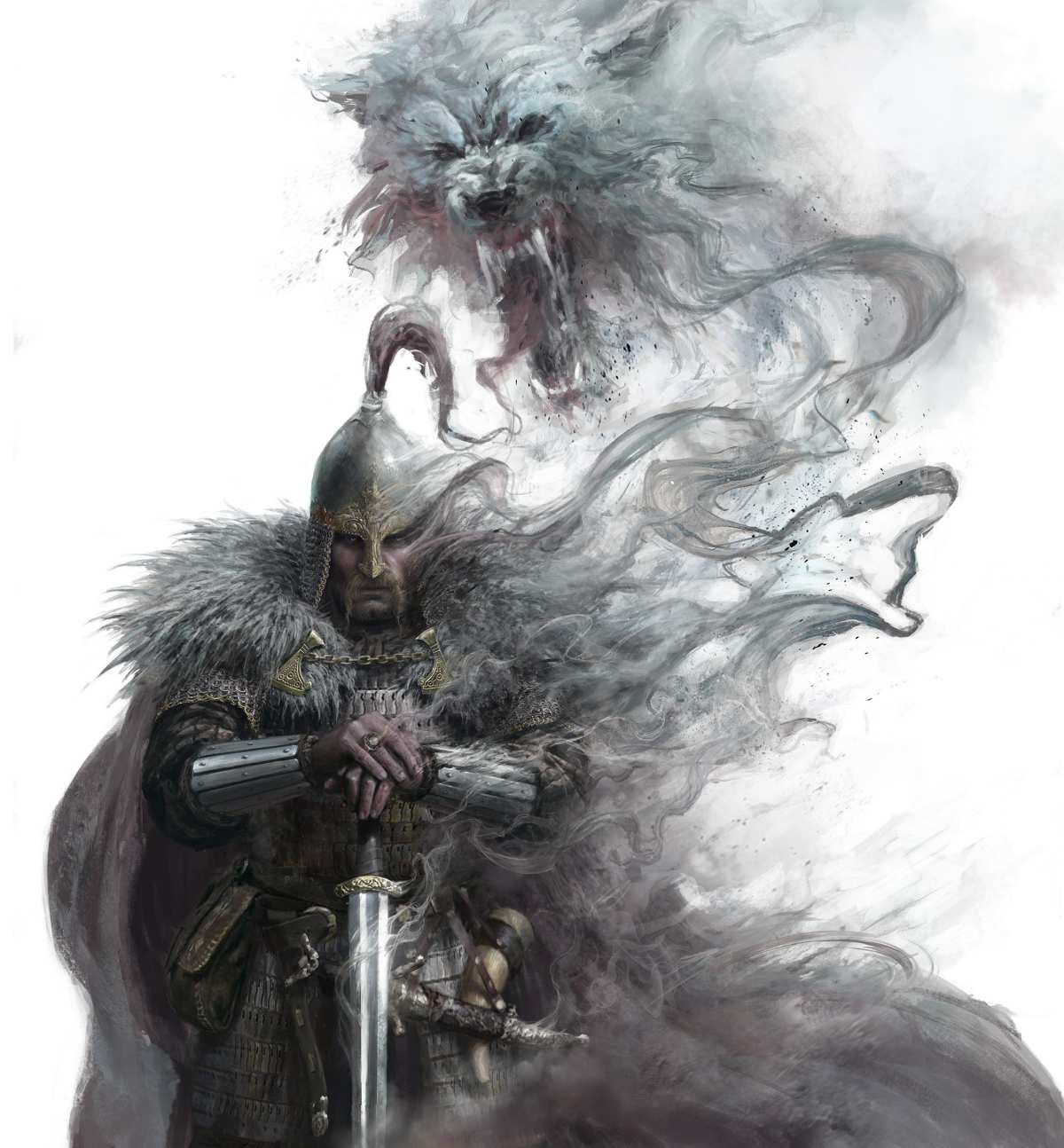 战士与狼魂