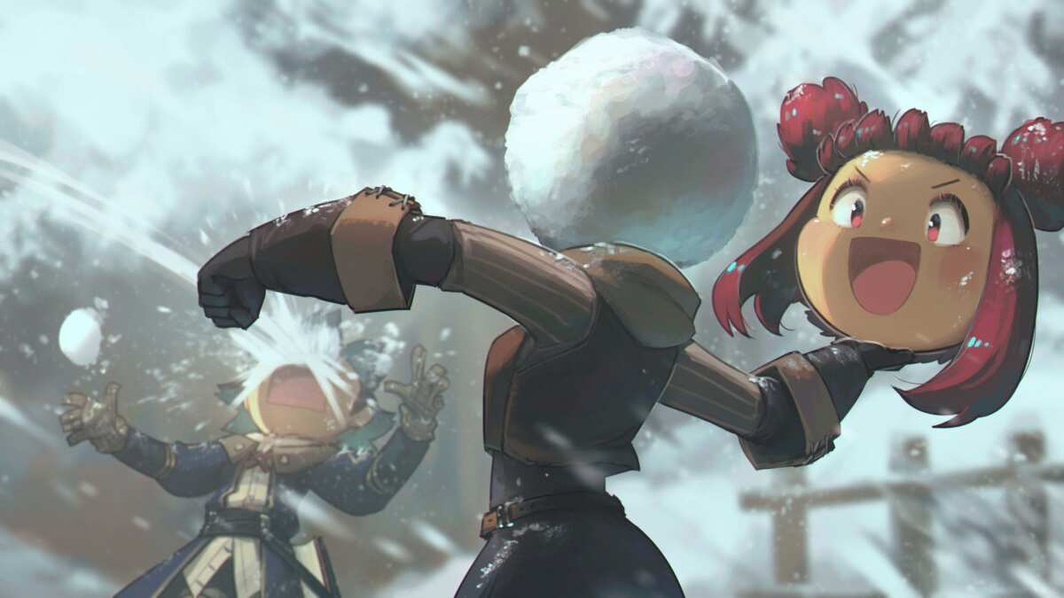 冬日雪战