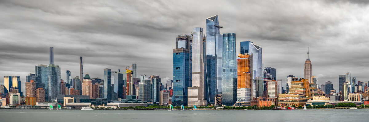 纽约天际线全景