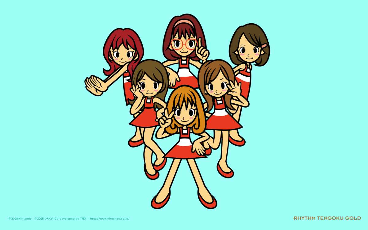 节奏天堂女孩壁纸