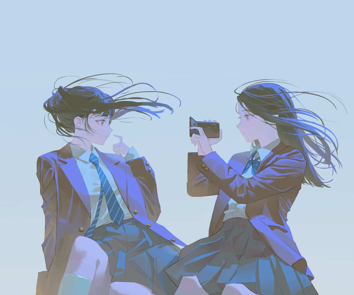 校园风女生合照