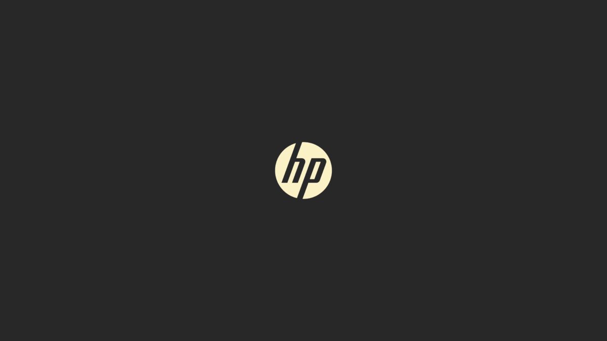 HP科技标志壁纸