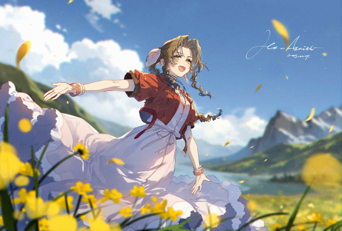 治愈系动漫女孩