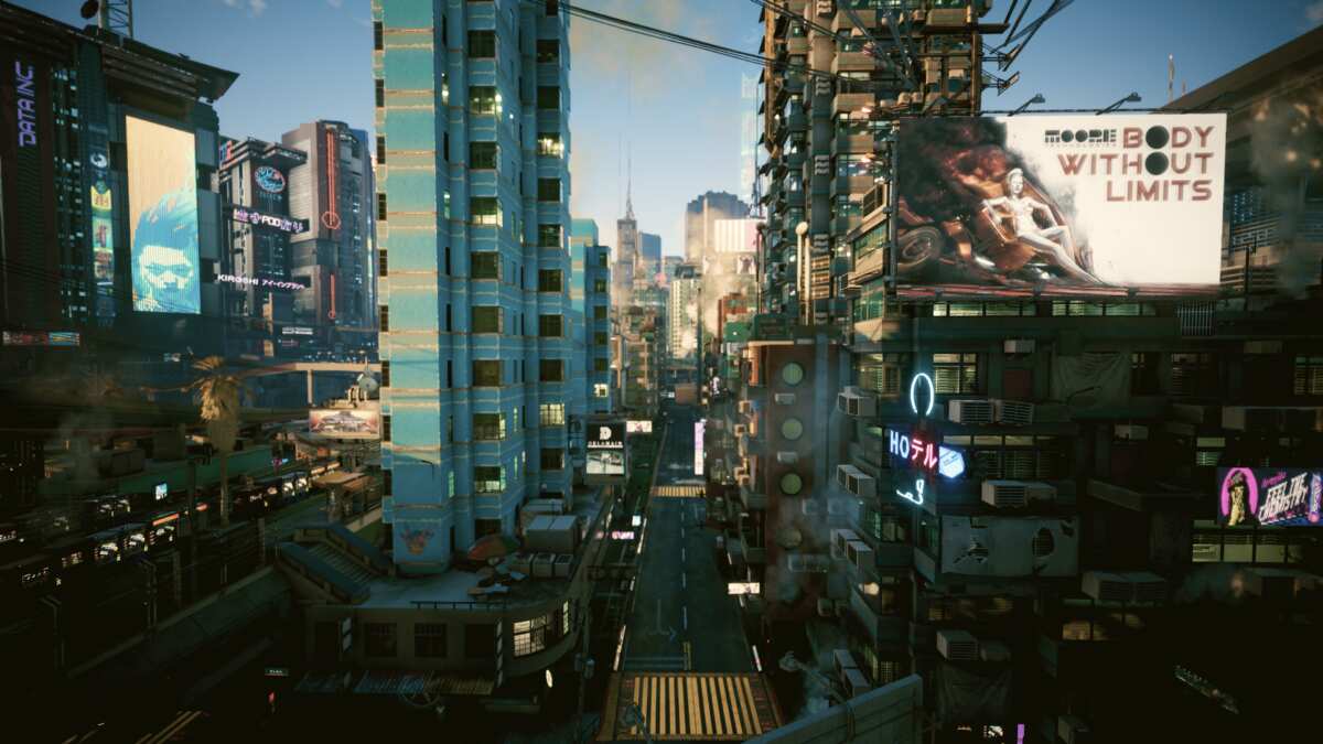 赛博朋克都市风景