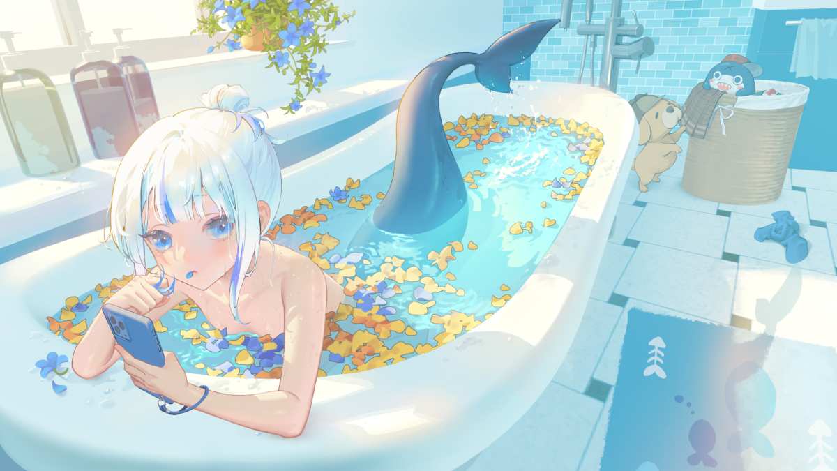 美人鱼浴缸