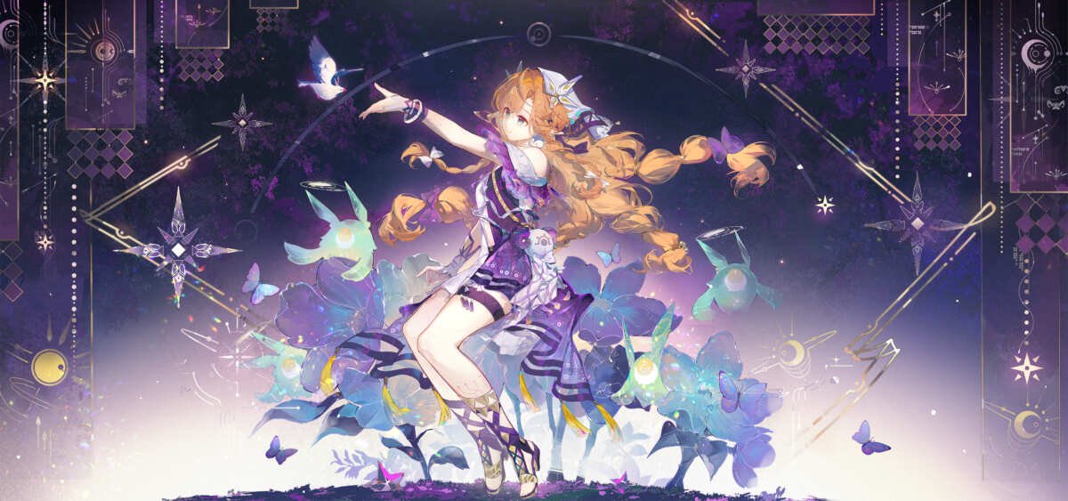 梦幻蝴蝶女孩