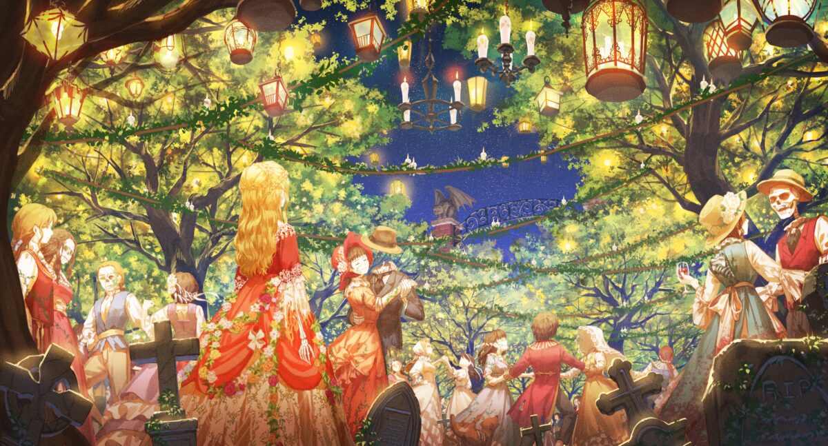 夜幕下的奇幻聚会