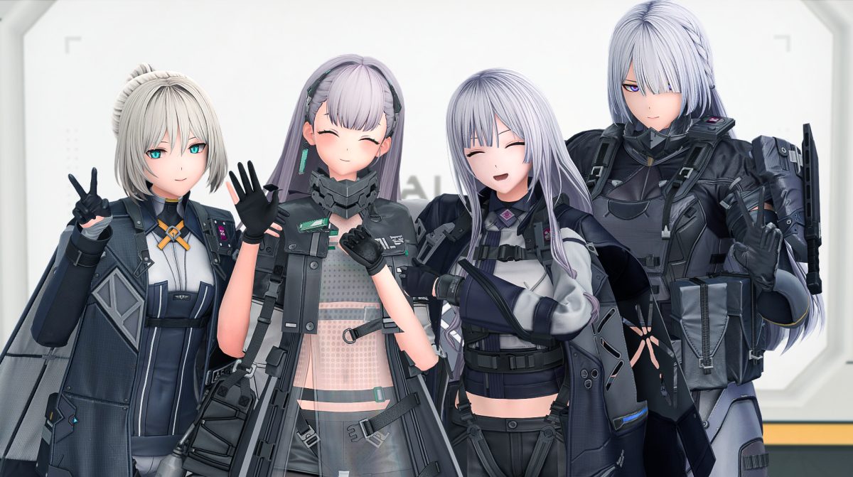 《少女前线》角色桌面壁纸
