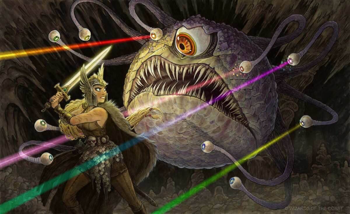 奇幻女战士与怪兽