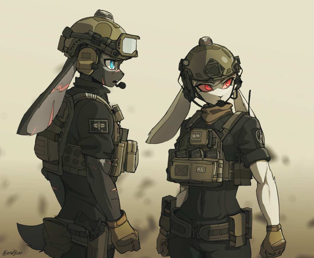 兔耳战术少女