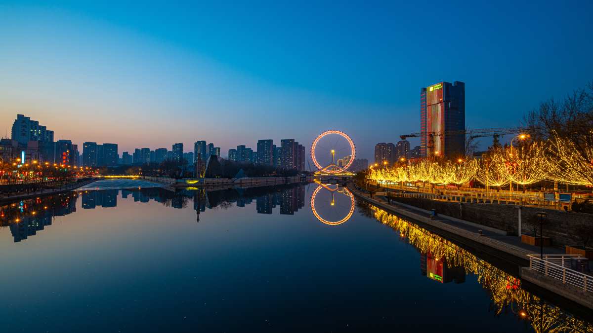 天津夜景