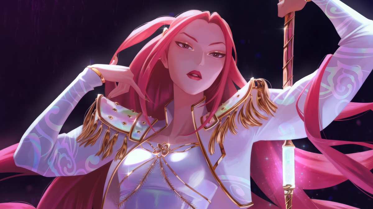 红发女神壁纸