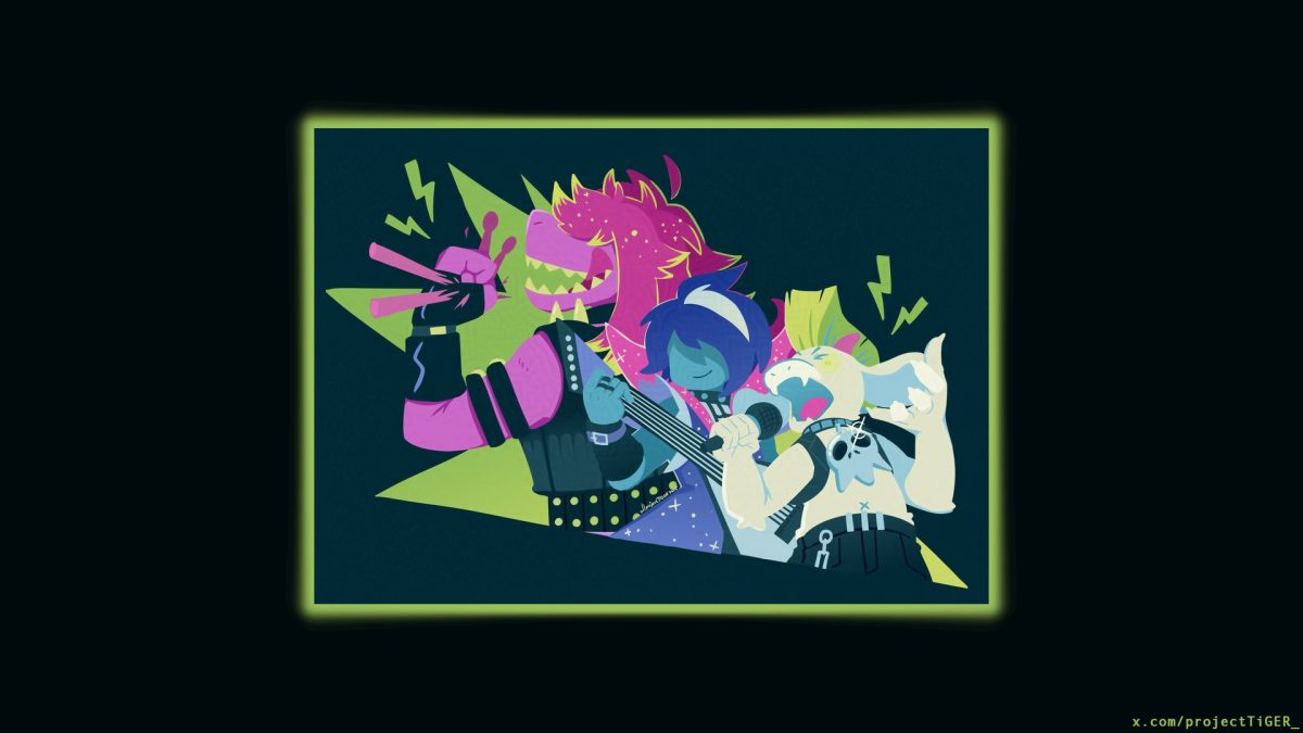 《Deltarune》音乐派对壁纸