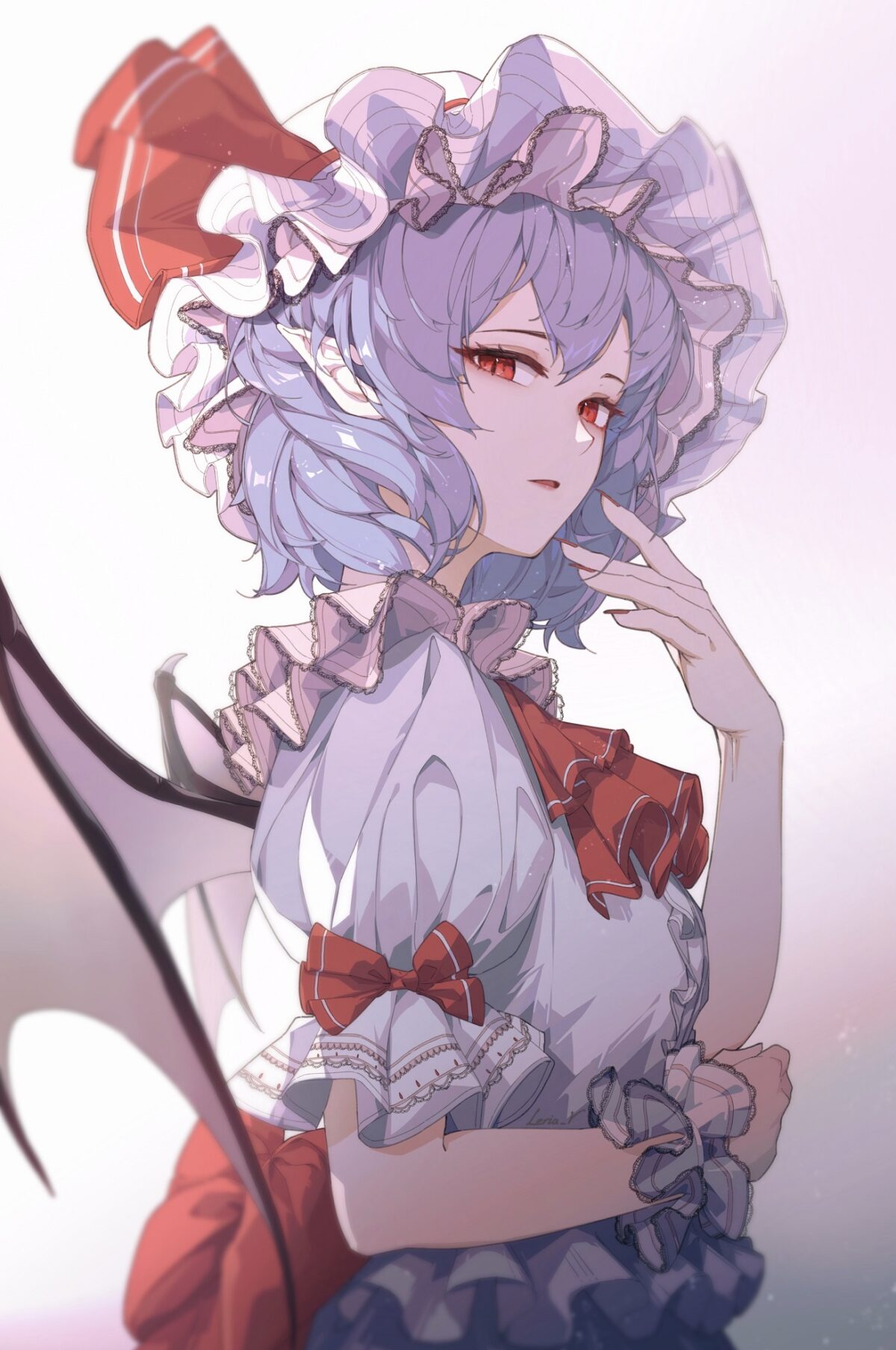 紫发少女