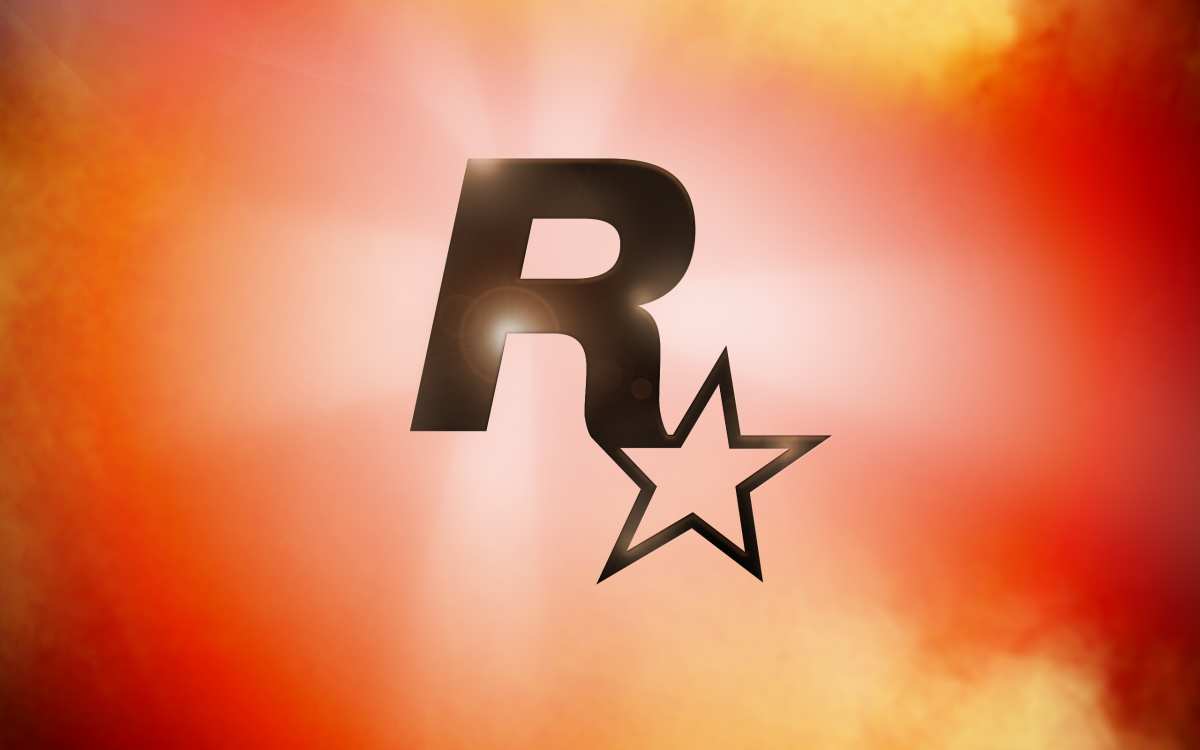 星芒字母 R 壁纸