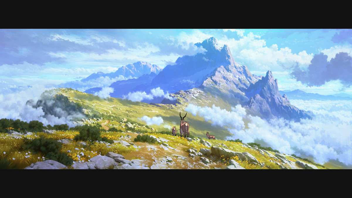 宁静山景