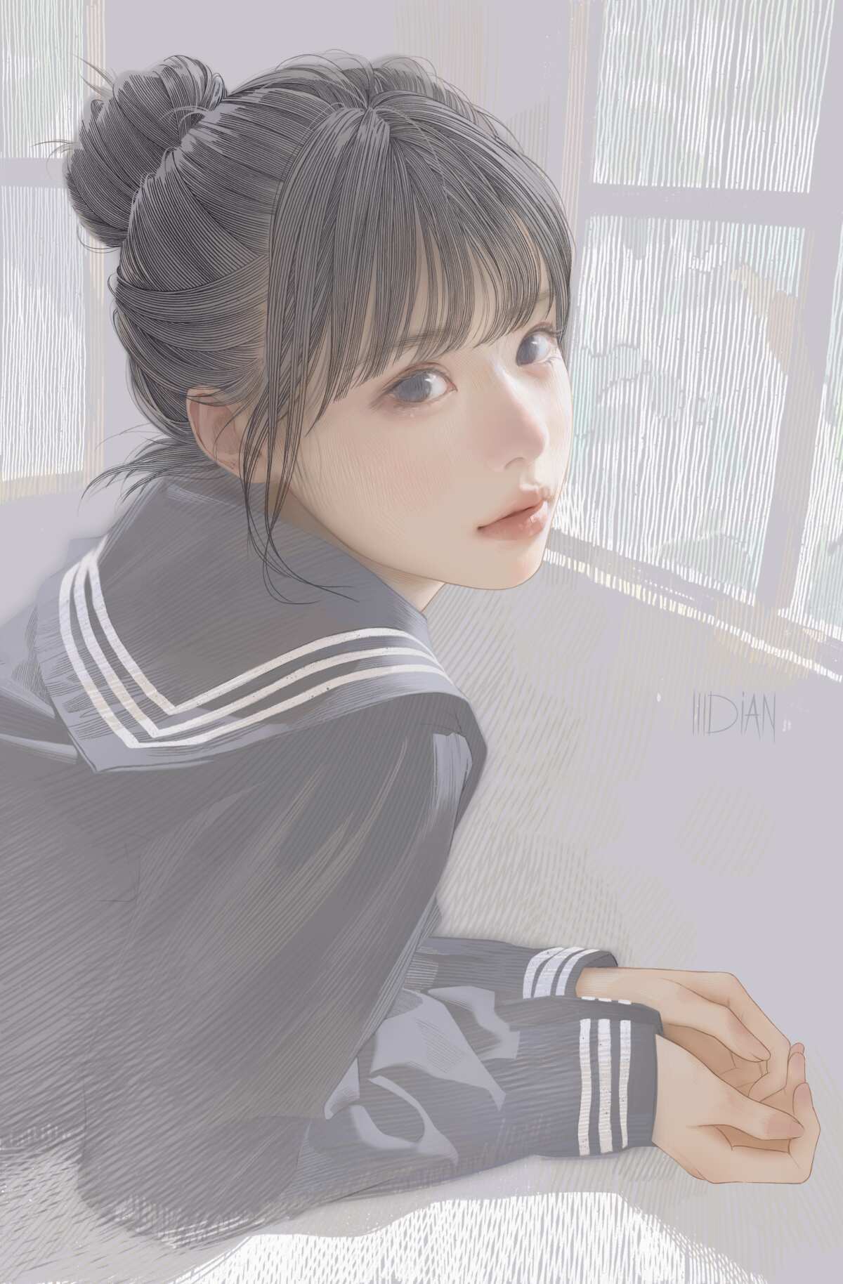治愈系动漫女孩