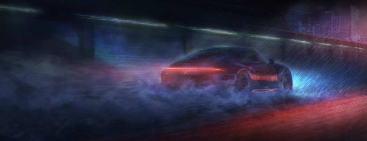 雨夜赛车