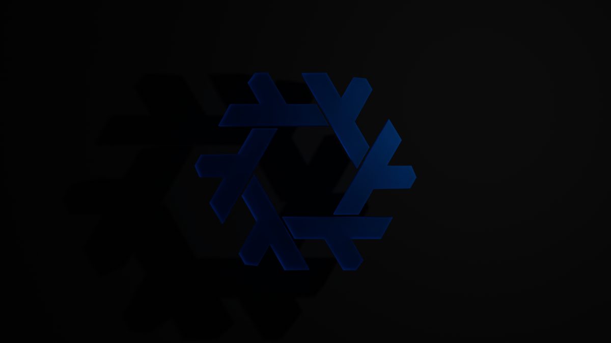 深蓝数字艺术壁纸