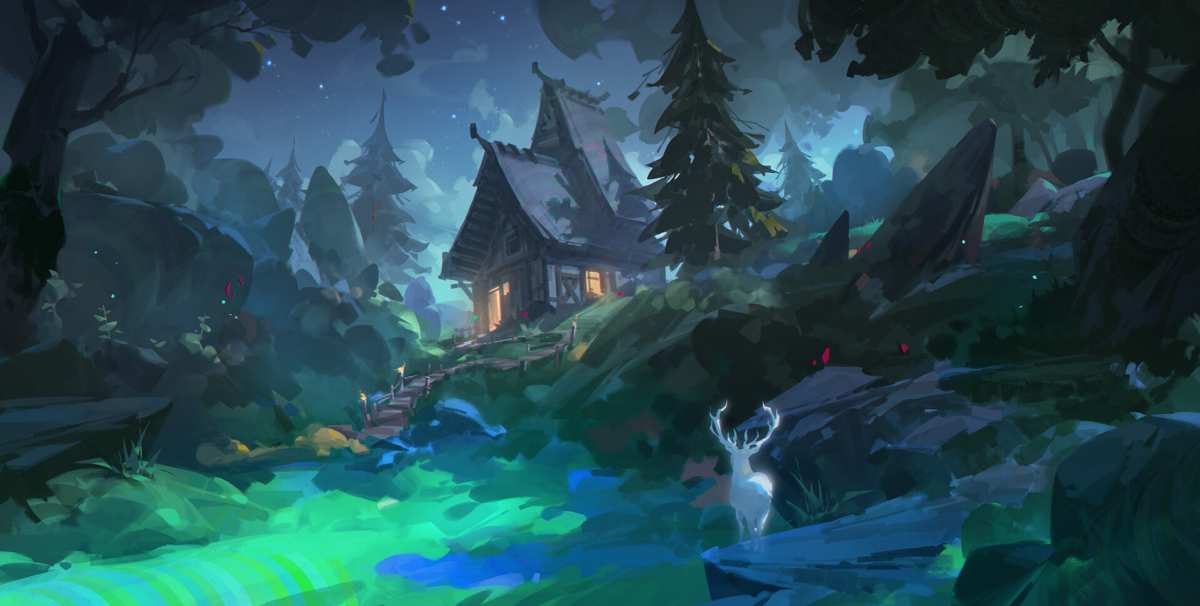 神秘森林小屋