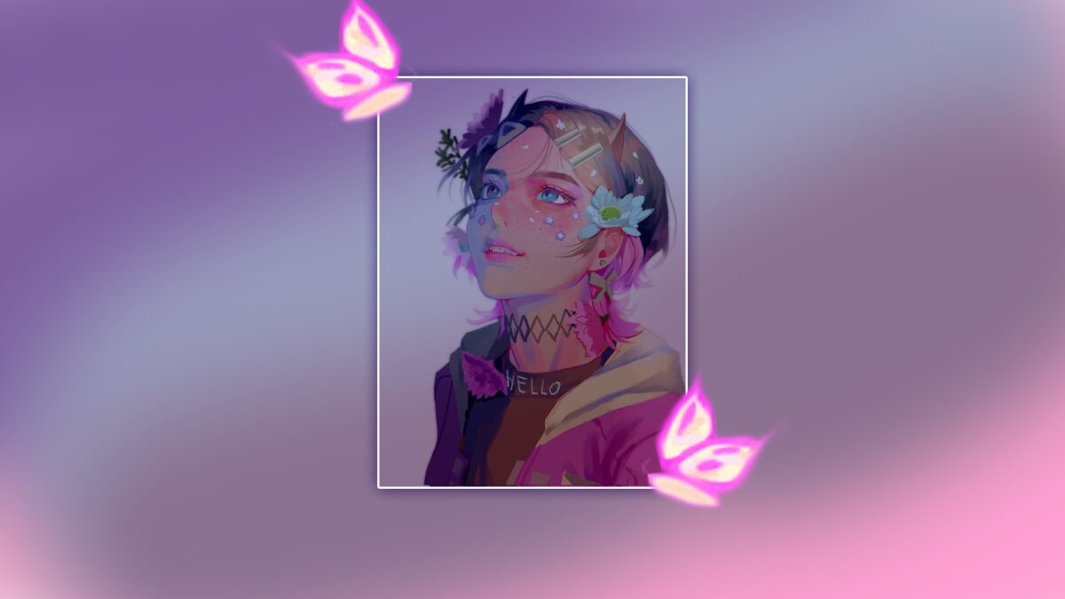 梦幻蝴蝶少女
