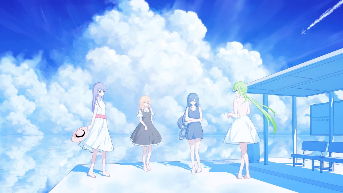 治愈系动漫女孩