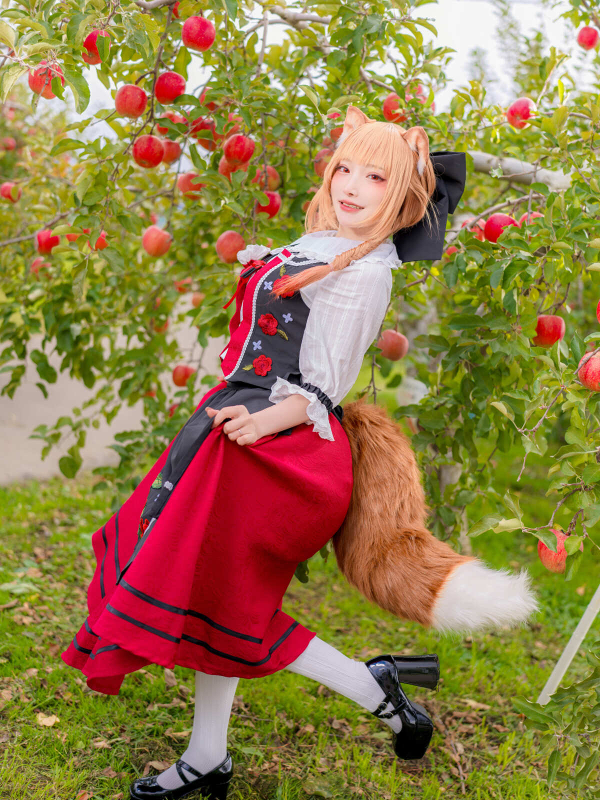 狐狸女孩与苹果树