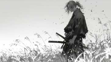 孤独的宫本武藏田野动态壁纸