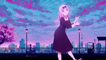 动漫动态壁纸： Kaguya-sama: Love Is War – Chika 舞蹈