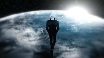《鬼灭之刃》Gojo太空动态壁纸