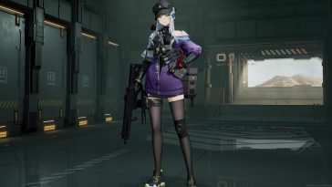 动漫少女Hk416 Klukai步枪动态壁纸