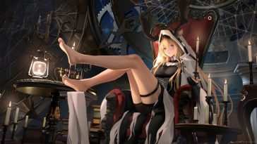 Viviana Droste Arknights Live Wallpaper