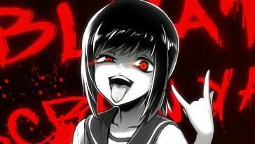 疯狂Yandere动漫少女动态壁纸