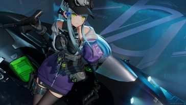 HK416少女动漫动态壁纸