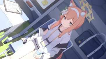 Iochi Mari 动态壁纸：蓝档案健身房版