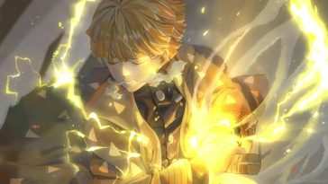 《鬼灭之刃》Zenitsu动态壁纸