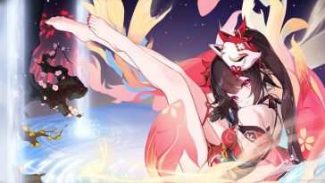Sparkle Waterfall Sakura 动态壁纸