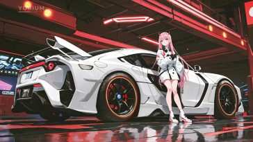 动态壁纸：Zero Two丰田GR 86