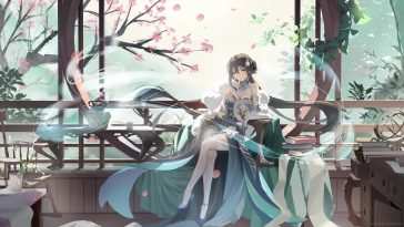 樱花动漫动态壁纸：Ruan Mei Honkai: Star Rail