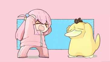 Bocchi X Psyduck 动态壁纸
