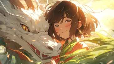 《千与千寻》 Chihiro 和 Haku 动态壁纸