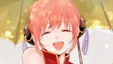 《银魂》 Kagura 笑脸动态壁纸