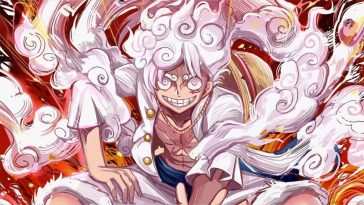 Gear 5 动态壁纸：路飞 One Piece