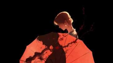樱花动漫女孩动态壁纸
